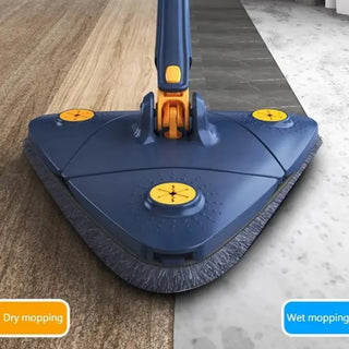 360-Degree Rotating Triangle Mop