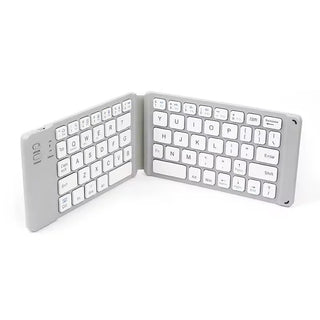 Foldable Bluetooth Keyboard with Touchpad for IOS Android Windows Office Mini Wireless Keyboard Storage Three Systems Universal