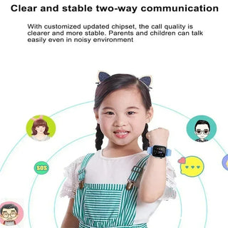 Xiaomi 2G Kids Smartwatch Electronic Watch SOS Wifi GPS Location Video Call Analogue Card Camera School Student Waterproof New