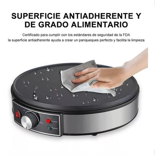 Electric Crepe Maker Machine Pancake Machine With Non-stick Griddle Batter Spreader Crepes Maker 1000W Kitchen Cooking Tools