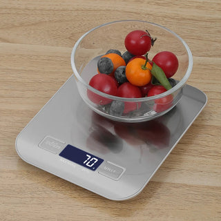 Charging Stainless Steel Electronic Kitchen Scale 5/10kg Household Food Scale Baking Gram Kitchen Scale