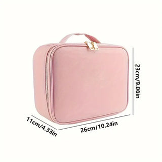 Travel Makeup Train Case Cosmetic Bag Organizer