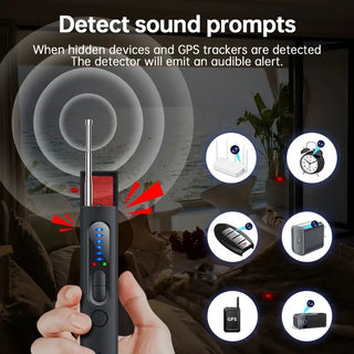 Hidden Camera & GPS Tracker Detector