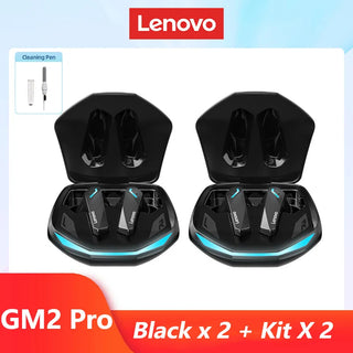 Original Lenovo GM2 Pro 5.3 Earphone Bluetooth Wireless Earbuds Low Latency Headphones HD Call Dual Mode Gaming Headset With Mic