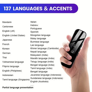 Portable Language Translator Device