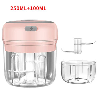 Meat Grinder Electric Garlic Crusher Food Chopper Mini Garlic Press Vegetable Chopper Masher Machine USB Kitchen Gadgets