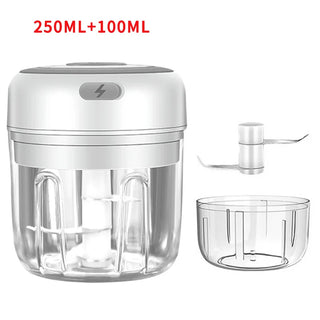 Meat Grinder Electric Garlic Crusher Food Chopper Mini Garlic Press Vegetable Chopper Masher Machine USB Kitchen Gadgets