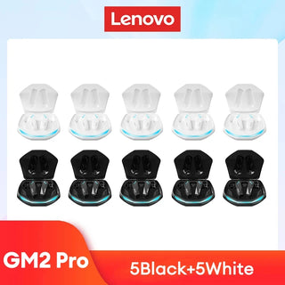 Original Lenovo GM2 Pro 5.3 Earphone Bluetooth Wireless Earbuds Low Latency Headphones HD Call Dual Mode Gaming Headset With Mic