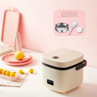 Mini rice cooker household dormitory small rice cooker smart steaming 1-2 people kitchen old-fashioned appliances