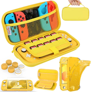 Suitable for Nintendo Switch Lite Portable Travel Handbag with Star Flashing TPU Protective Case Screen and 6 Keycaps handbag